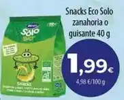 Spar Tenerife Solo - snacks eco zanahoria o guisante oferta