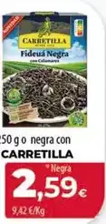 Spar Tenerife Carretilla - negra con oferta