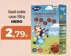 Spar Tenerife Kids - snack cookie cacao oferta