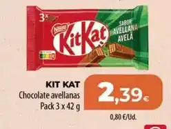 Spar Tenerife Nestlé - chocolate avellanas oferta
