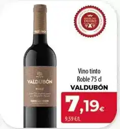 Spar Tenerife Ribera - vino tinto roble oferta