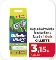 Spar Tenerife Gillette - maquinilla desechable sensitive blue 3 oferta