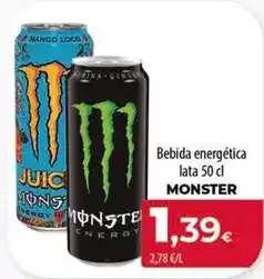 Spar Tenerife Mango - bebida energética oferta