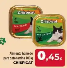 Spar Tenerife Alimento húmedo para gato tarrina oferta