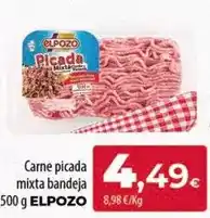 Spar Tenerife Elpozo - carne picada mixta bandeja oferta
