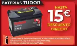 MotorTown Baterias tudor oferta