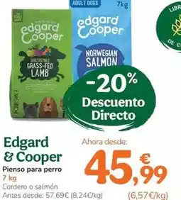 TiendAnimal Edgar&cooper - pinso per a gos oferta