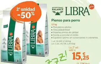 TiendAnimal Libra - pinso per a gos oferta