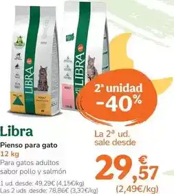 TiendAnimal Libra - pinso per a gat oferta