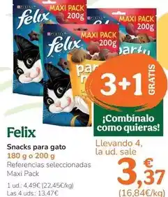 TiendAnimal Felix - snacks per a gat oferta
