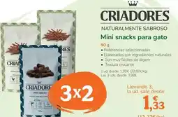 TiendAnimal Criadores - mini snacks per a gat oferta