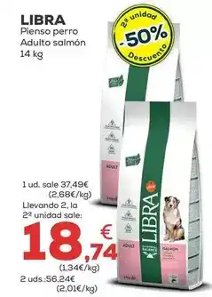 Kiwoko Libra - pienso perro adulto salmon oferta