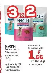 Kiwoko Nath - snack perro diferentes variedades oferta