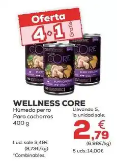 Kiwoko Wellness - core humedo perro para cachorros oferta