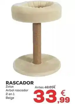 Kiwoko Zolux - rascador arbol rascador oferta