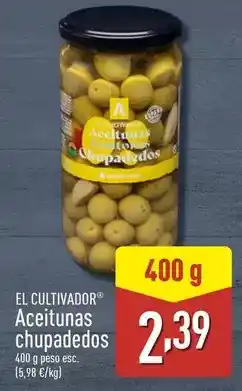 ALDI El cultivador - aceitunas chupadedos oferta