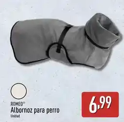 ALDI Romeo - albornoz para perro oferta