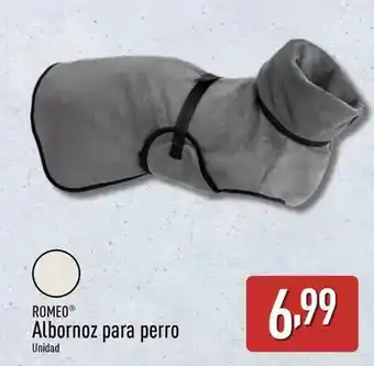 ALDI Romeo - albornoz para perro oferta
