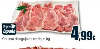 Unide Market Chuleta de aguja de cerdo oferta