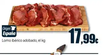 Unide Market Lomo ibérico adobado oferta