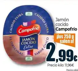 Unide Market CAMPOFRIO Jamón cocido oferta