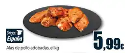 Unide Market Alas de pollo adobadas oferta