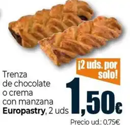 Unide Market Trenza de chocolate o crema con manzana oferta