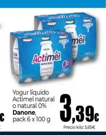 Unide Market DANONE Yogur líquido Actimel natural oferta