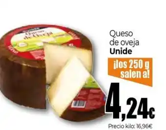 Unide Market UNIDE Queso de oveja oferta