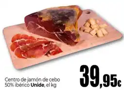 Unide Market UNIDE Centro de jamón de cebo 50% ibérico oferta