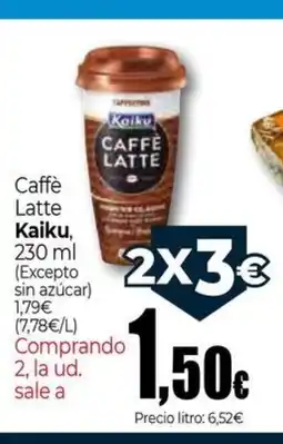 Unide Market KAIKU Caffè Latte oferta