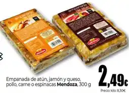 Unide Market MENDOZA Empanada de atún, jamón y queso, pollo, carne o espinacas oferta