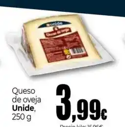 Unide Market UNIDE Queso de oveja oferta