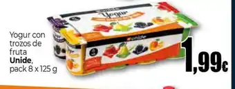 Unide Market UNIDE Yogur con trozos de fruta oferta