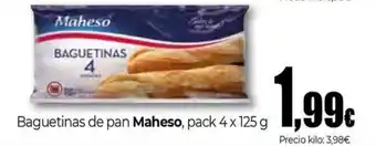 Unide Market MAHESO Baguetinas de pan oferta