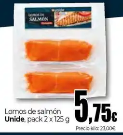 Unide Market UNIDE Lomos de salmón oferta
