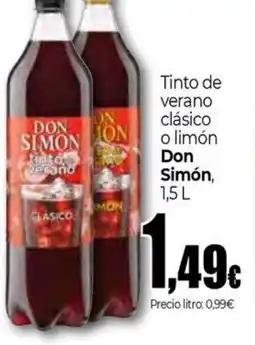 Unide Market DON SIMON Tinto de verano clásico o limón oferta