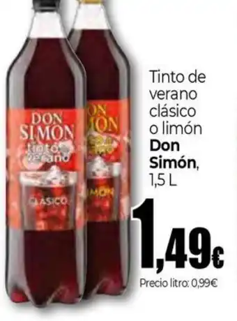 Unide Market DON SIMON Tinto de verano clásico o limón oferta