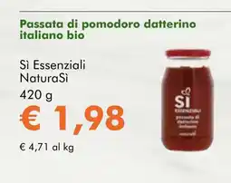 NaturaSí Passata di pomodoro datterino italiano bio oferta