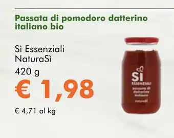 NaturaSí Passata di pomodoro datterino italiano bio oferta