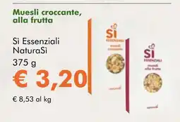 NaturaSí Muesli croccante, alla frutta oferta