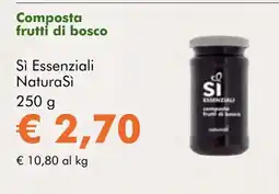 NaturaSí Composta frutti di bosco oferta