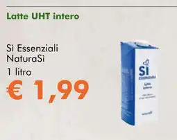 NaturaSí Latte UHT intero oferta