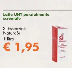 NaturaSí Latte UHT parzialmente oferta