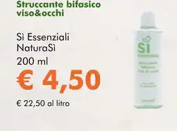 NaturaSí Struccante bifasico viso&occhi oferta