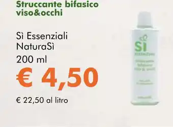 NaturaSí Struccante bifasico viso&occhi oferta