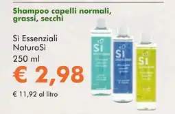 NaturaSí Shampoo capelli normali, grassi, secchi oferta
