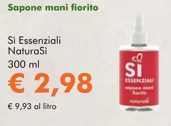 NaturaSí Sapone mani fiorito oferta