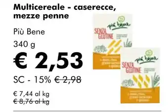 NaturaSí Multicereale - caserecce, mezze penne oferta