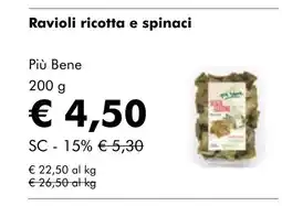 NaturaSí Ravioli ricotta e spinaci oferta